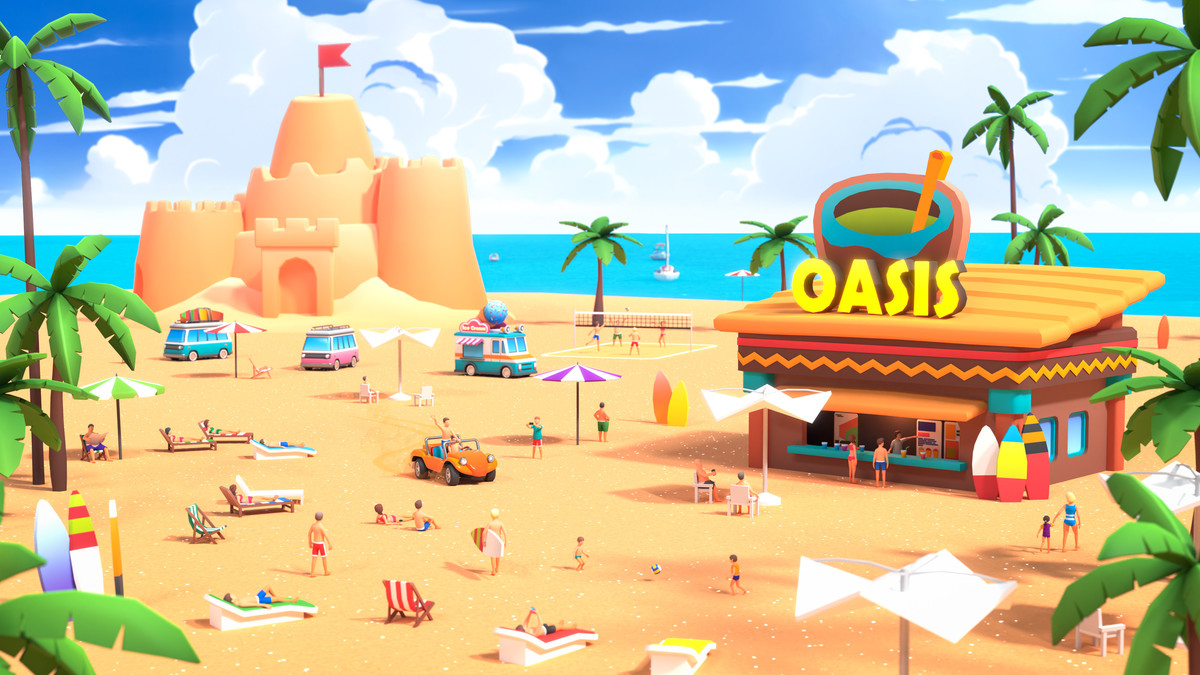 Cartoon City - Low Poly City 3D Models Pack