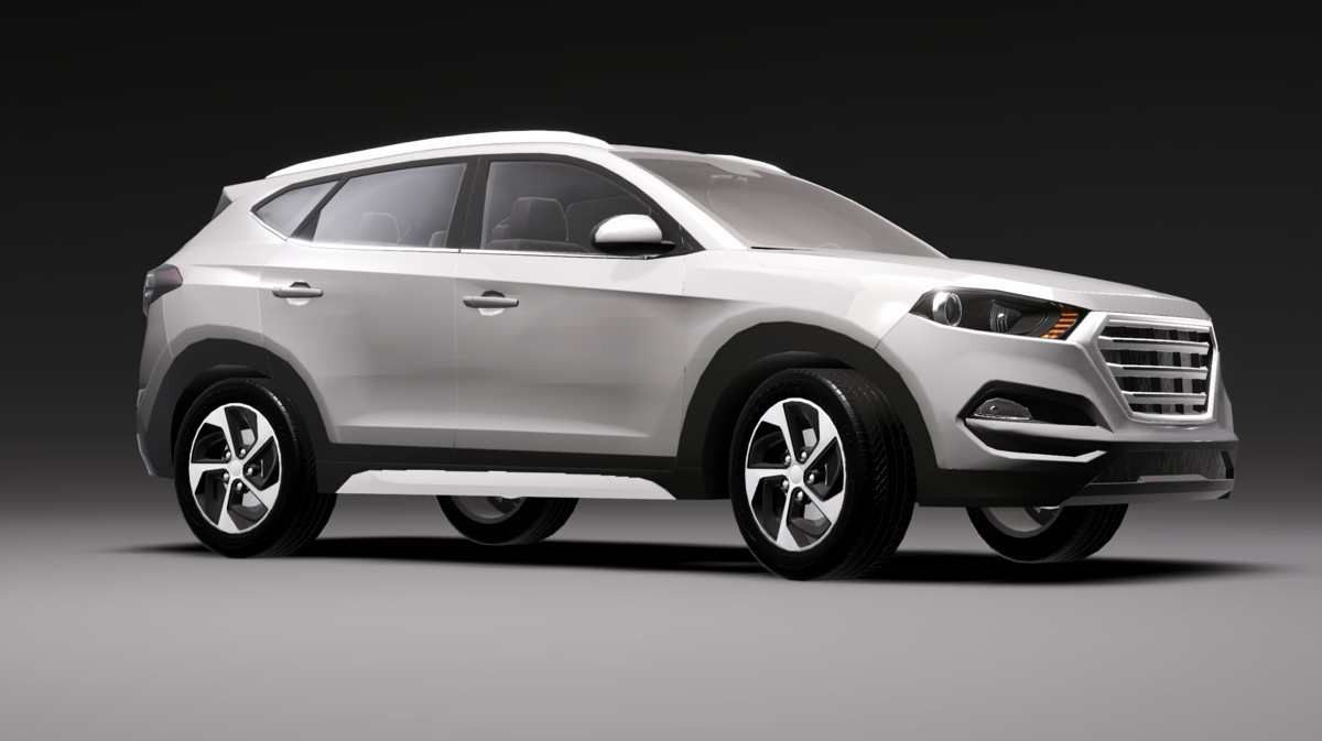 Realistic Car - SUV Compact Mid-2010s