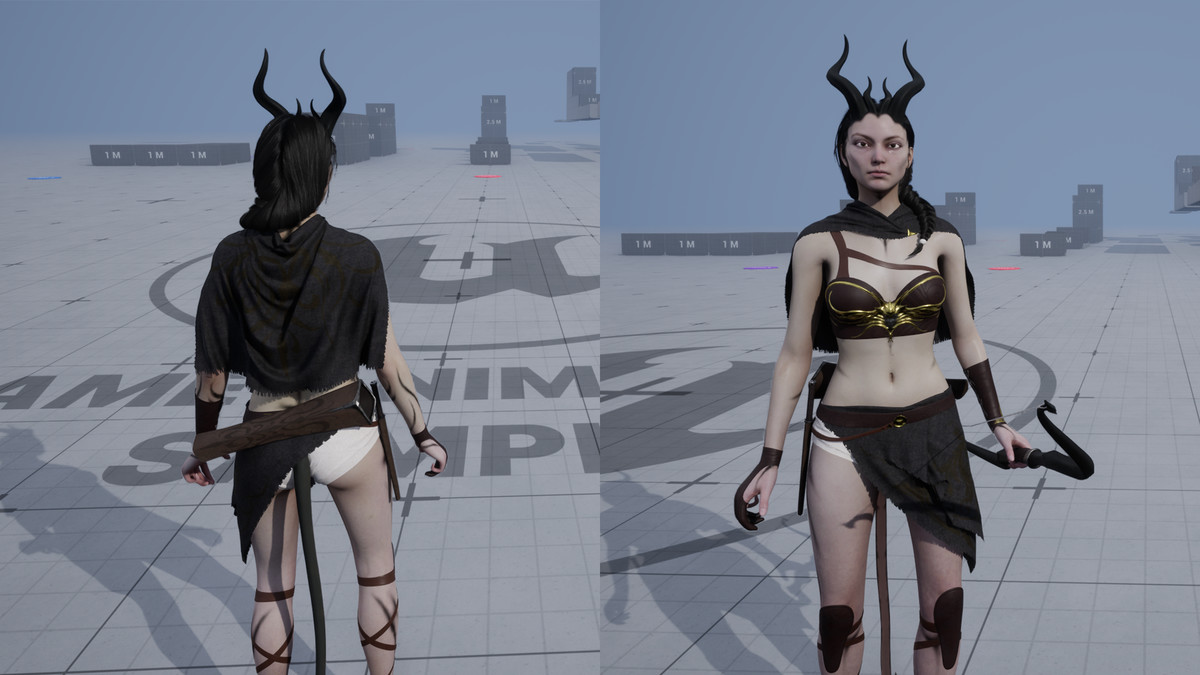 Fantasy Demones Archer