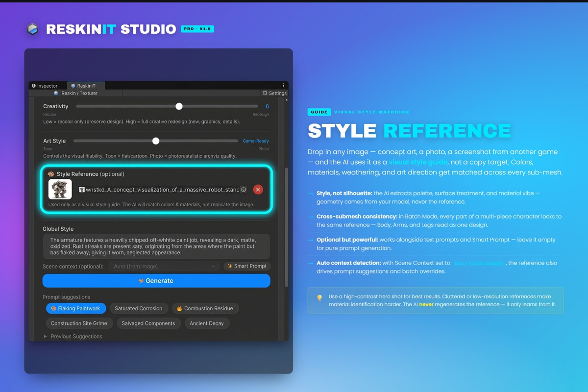 ReskinIT - AI Reskinning Pipeline