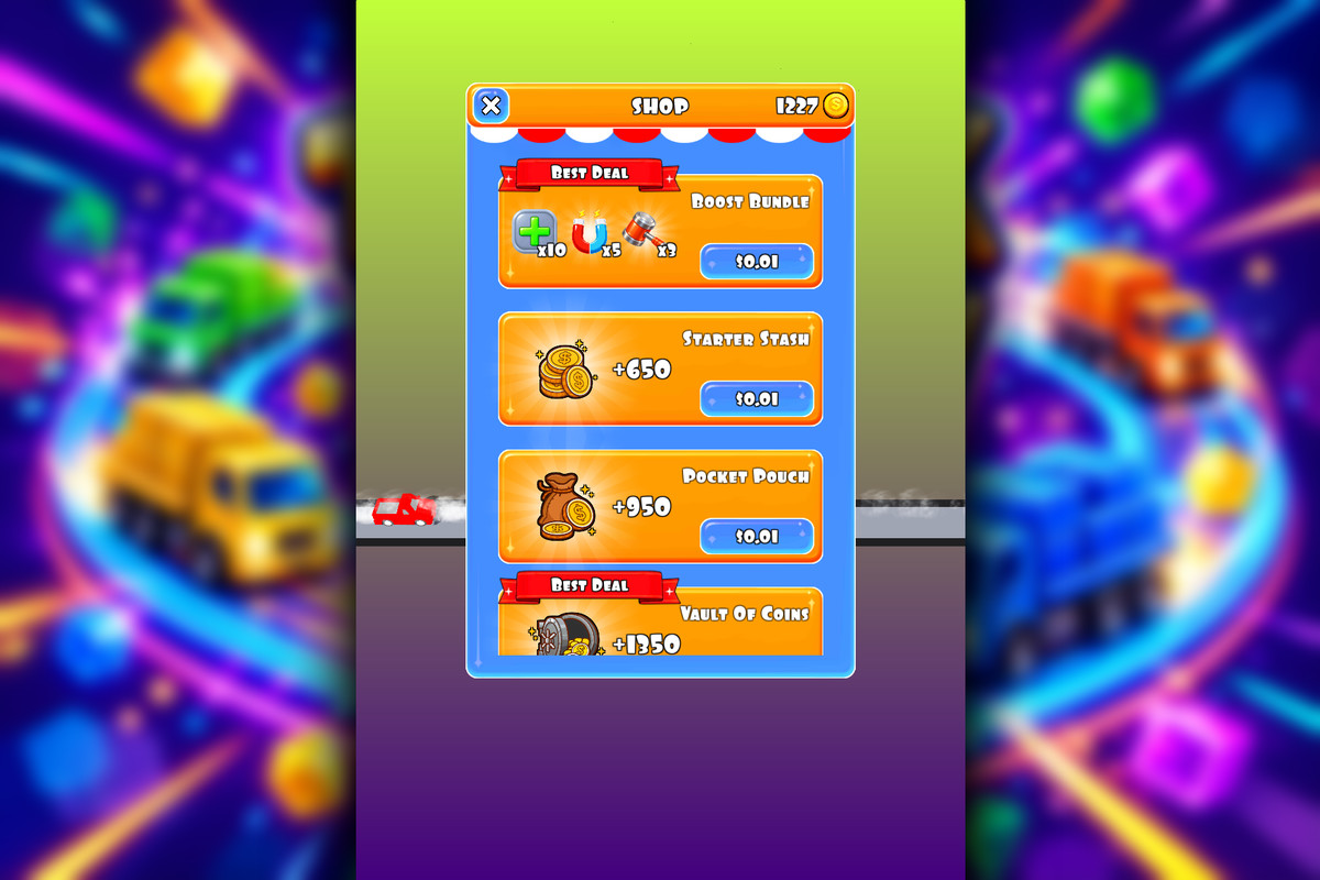 Truck Flow - Complete Mobile Game Template