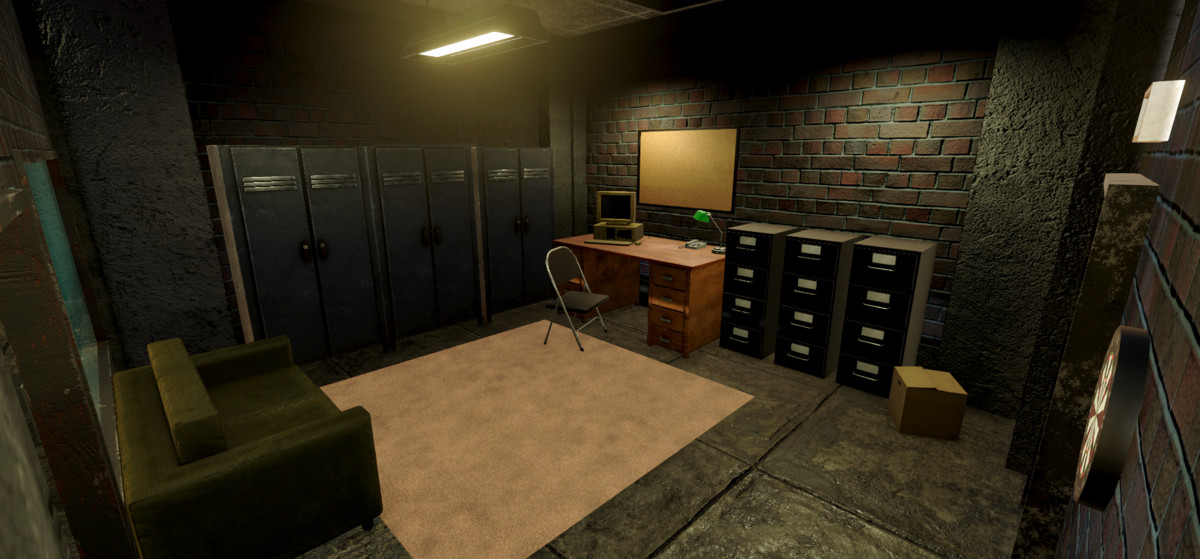 Car garage shop - Game environment