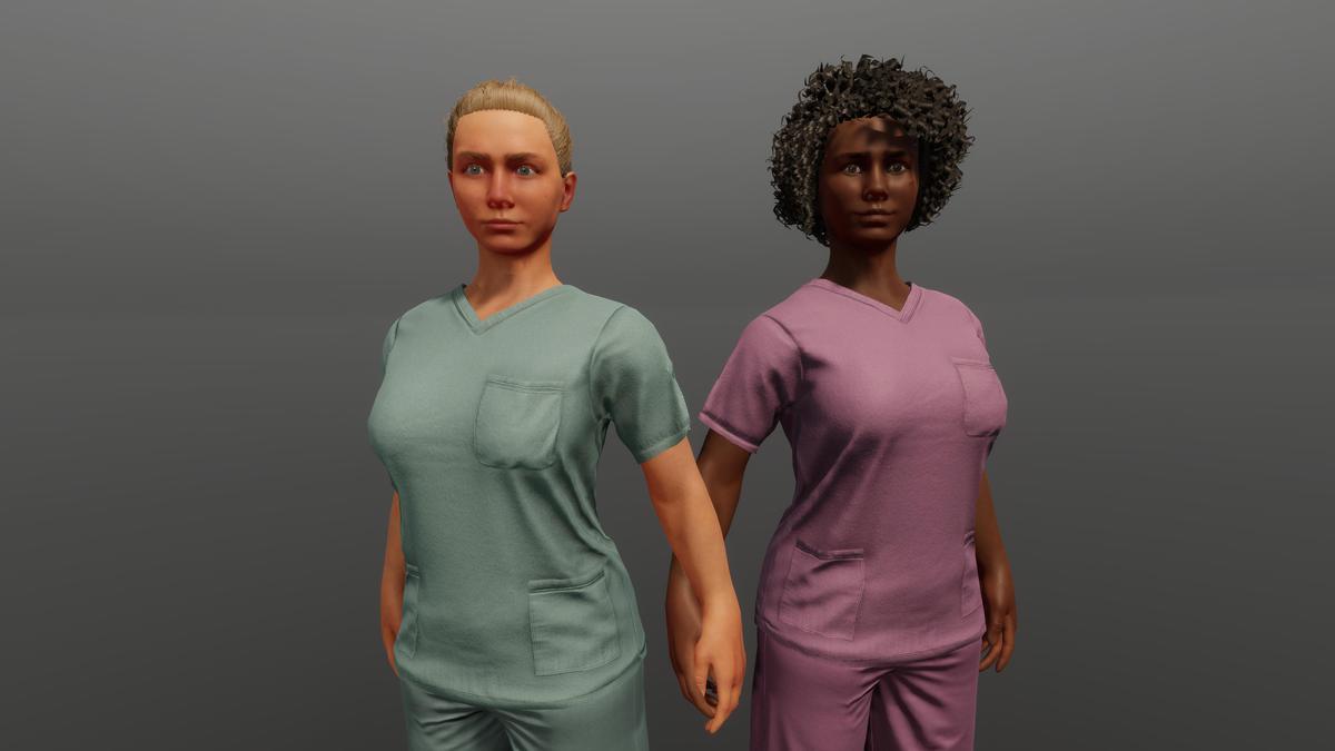 Nurse & Surgeon Woman