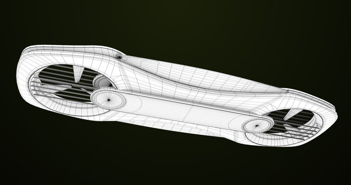 Sci Fi Hoverboard 02 URP HDRP Textures