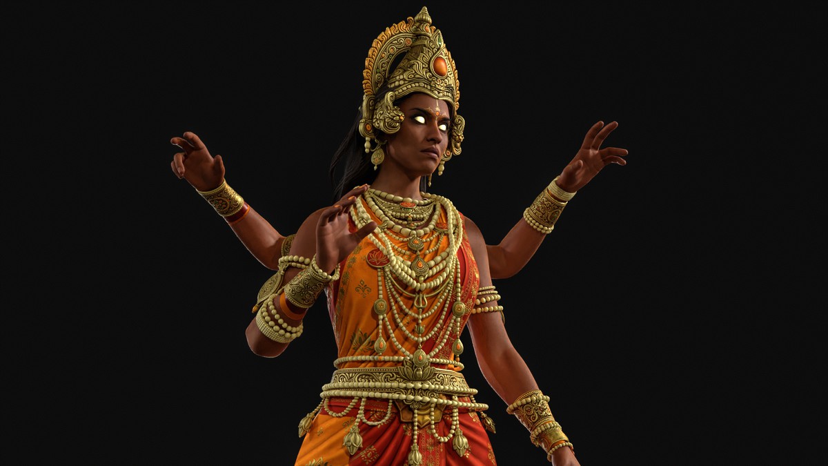Indian Goddess Lakshmi