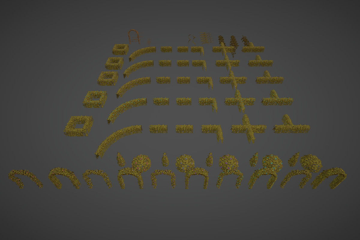 Ruins Forest Environment