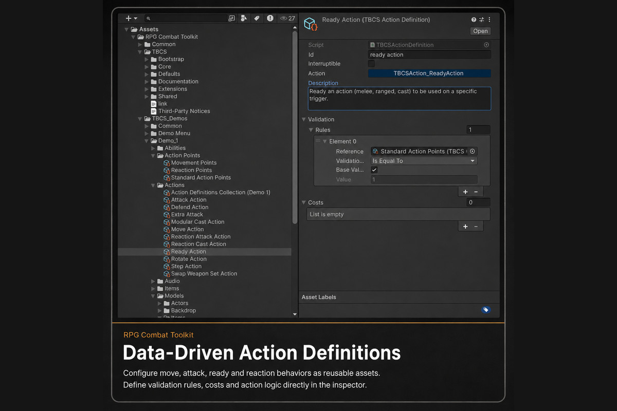 RPG Combat Toolkit - Turn Based Tactics