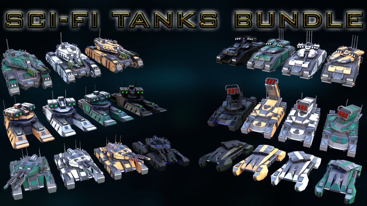 Sci-Fi Tanks Bundle