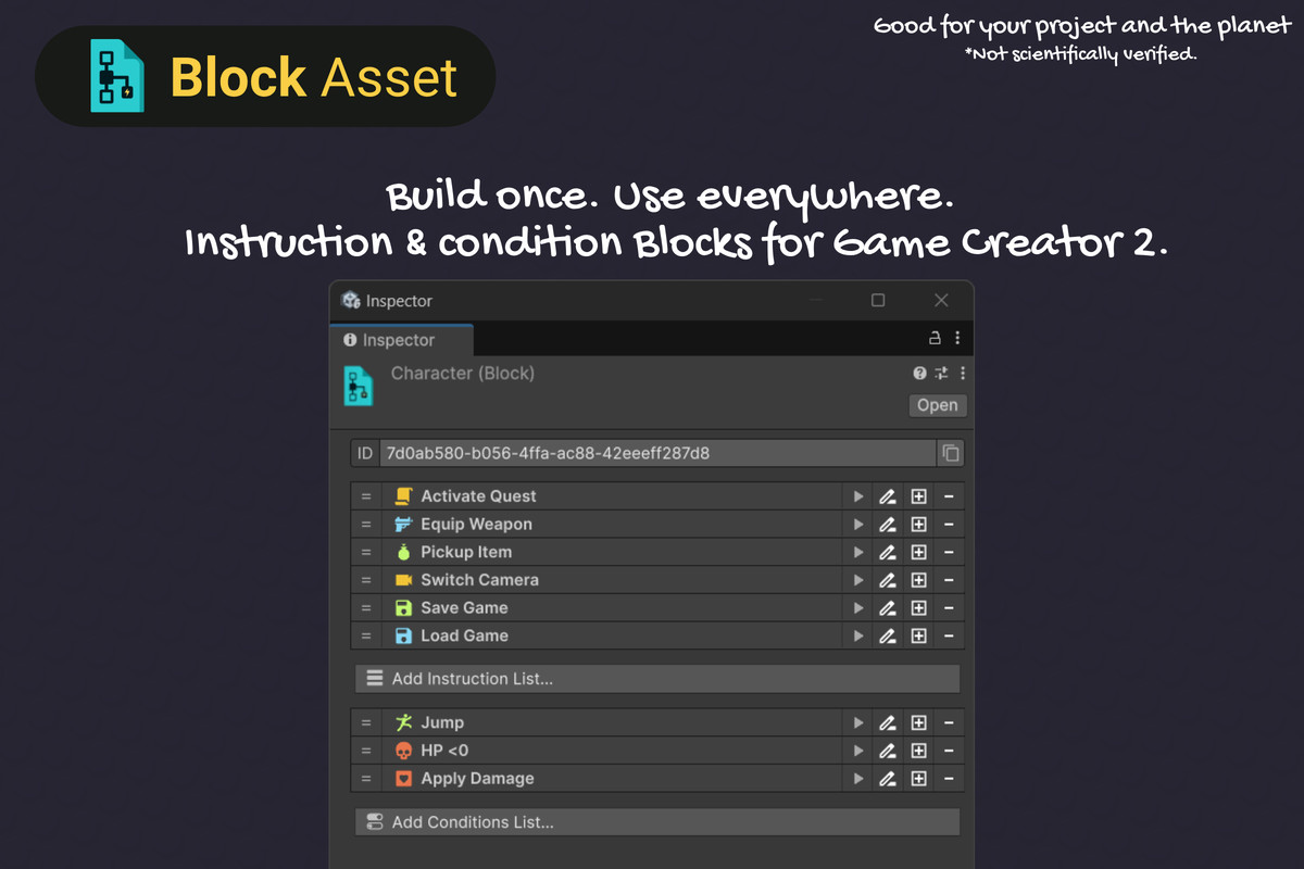 Visual Scripting Bundle for Game Creator 2
