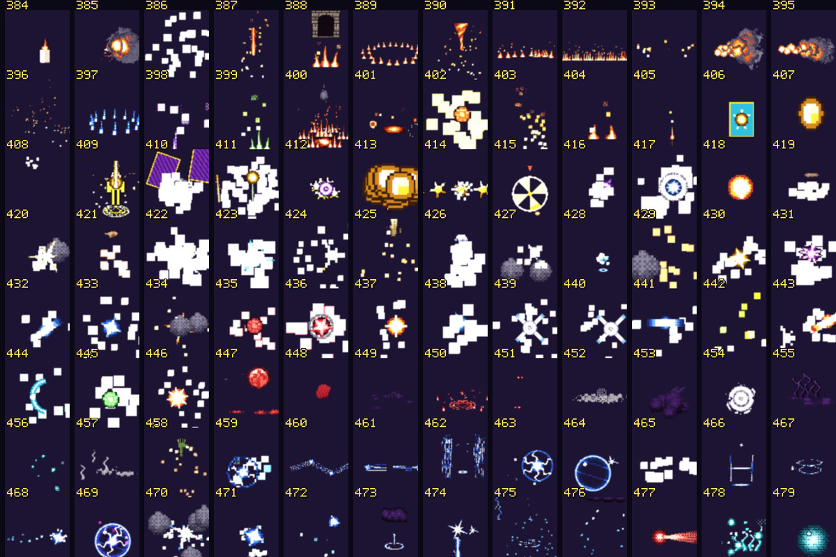 Pixel VFX Mega Pack — 1000 Pixel Art Effects