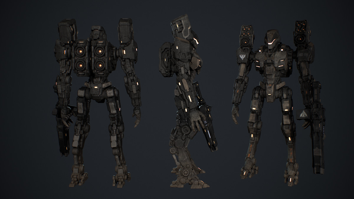 Aerial Strike Mech