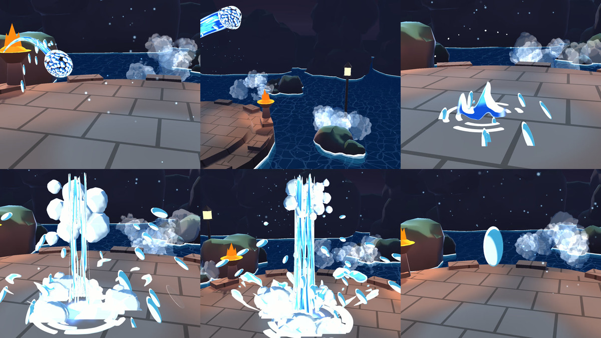 Stylized Water VFX 122 effects