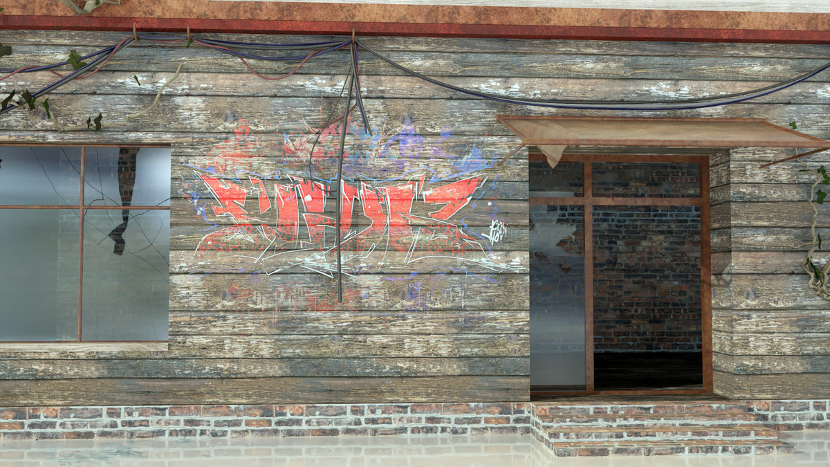Post-Apocalyptic Junkyard Rusty Gas Station Props Pack (217 3d assets)