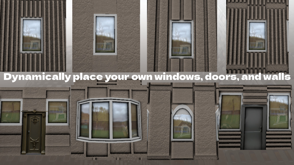 Spline Buildings Generator