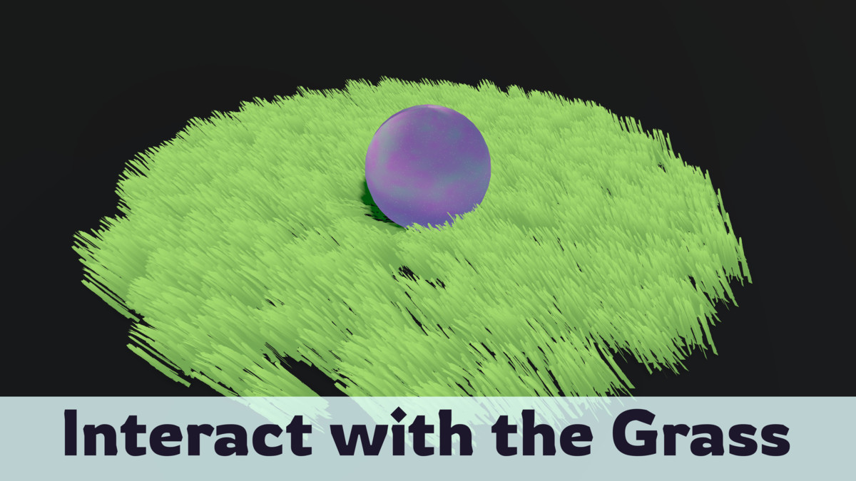 Interactive Grass Shader and Painter by MysticForge