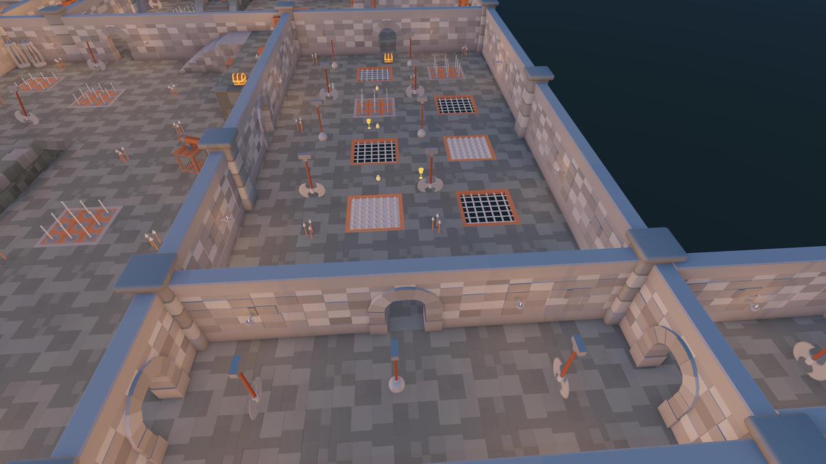 Modular Dungeon – Stylized Low Poly Asset Pack by Ake by Ake Studio