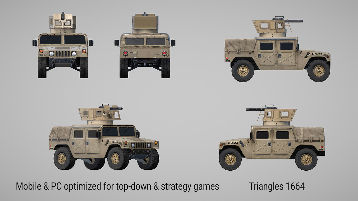 Modern Vehicle Pack (Mobile & PC)