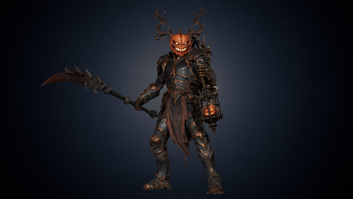 Pumpkin Reaper – Dark Fantasy Halloween Character