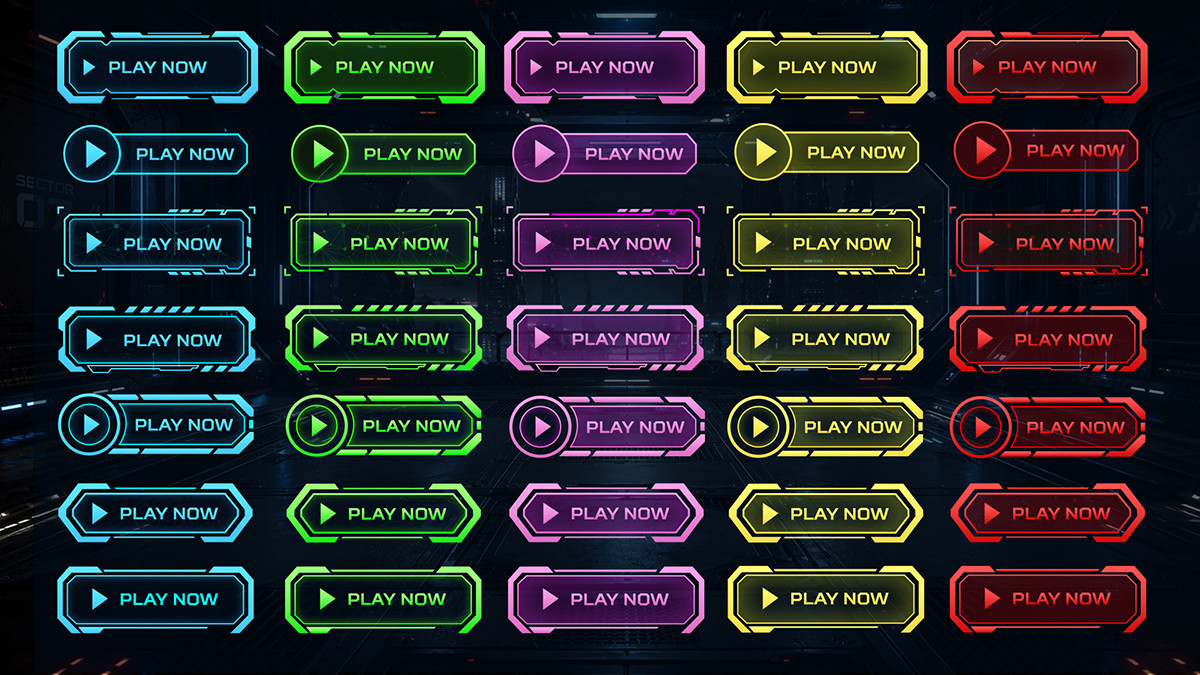 SCI-FI UI+PSD