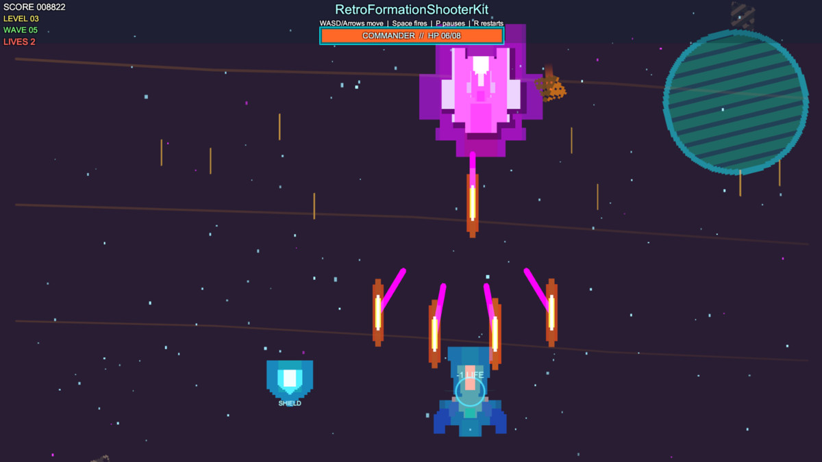 Retro Formation Shooter Kit