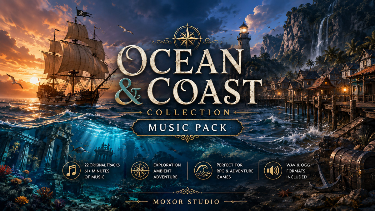 Ocean & Cost Collection Music Pack