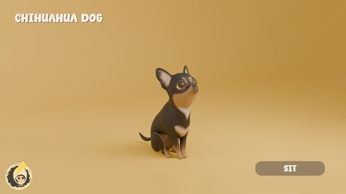 Animated Chihuahua Dog