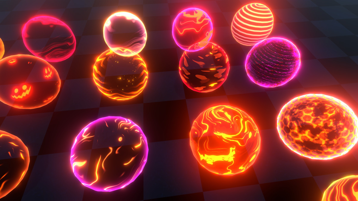 Fire Hologram FX Shader Pack