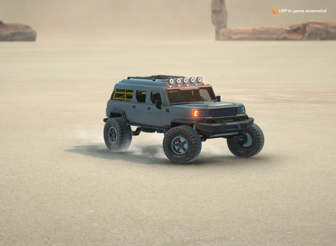 LWB 4x4 - Heavy Duty Off-Road SUV Vehicle Physics