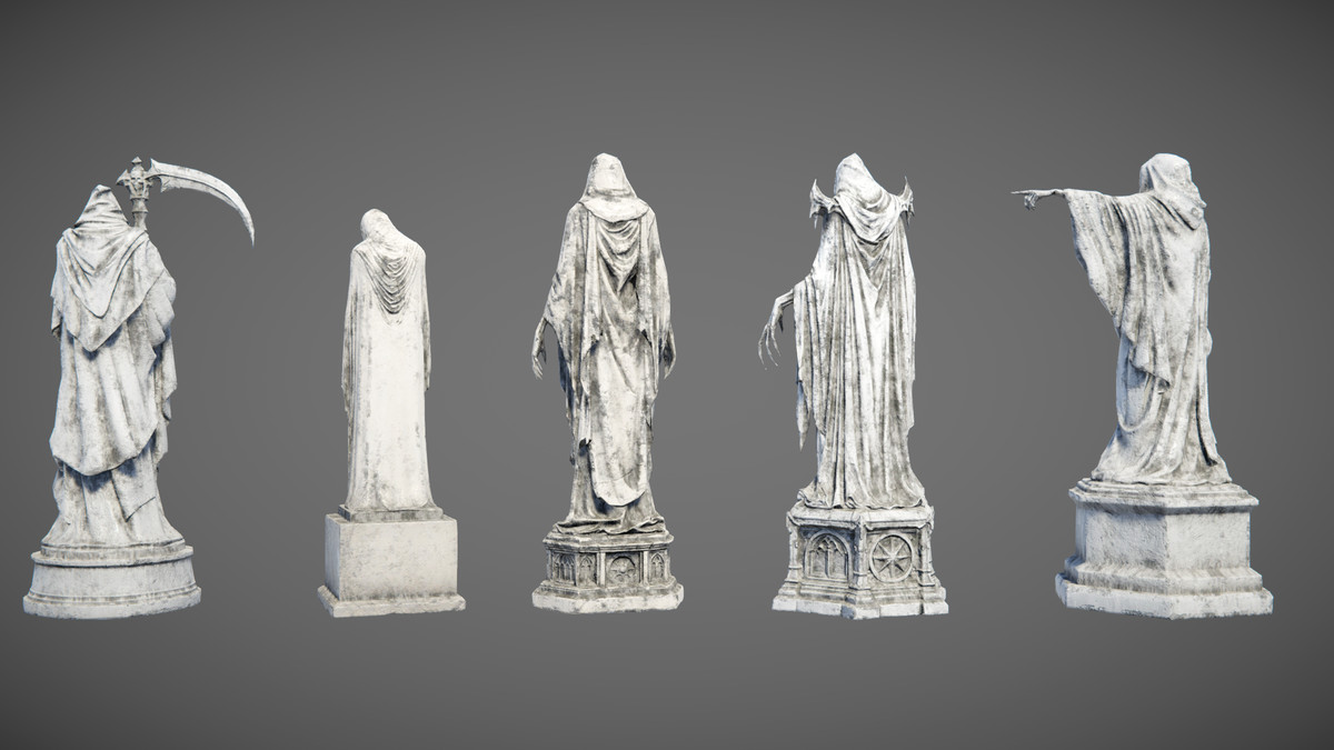 Haunted Statues