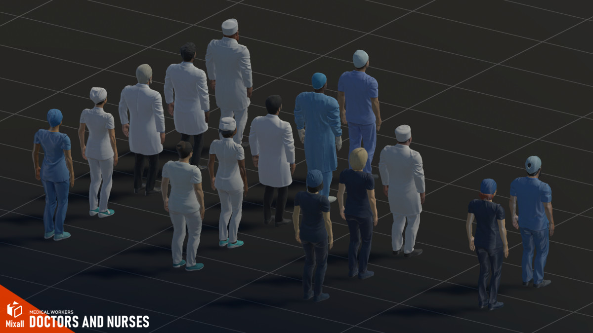 Doctors and nurses - medical workers