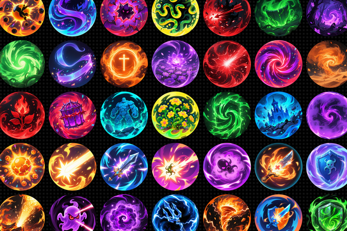 150+ Skill icons