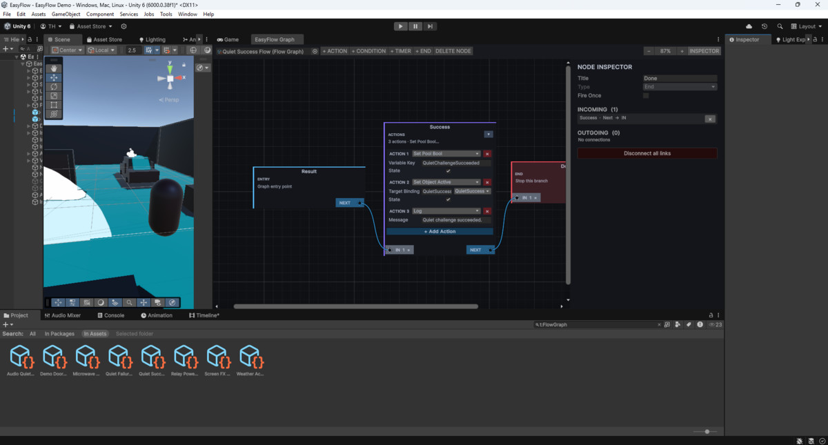 EasyFlow - Game Development Framework