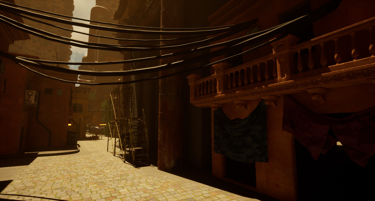 Sci-Fi Dieselpunk City