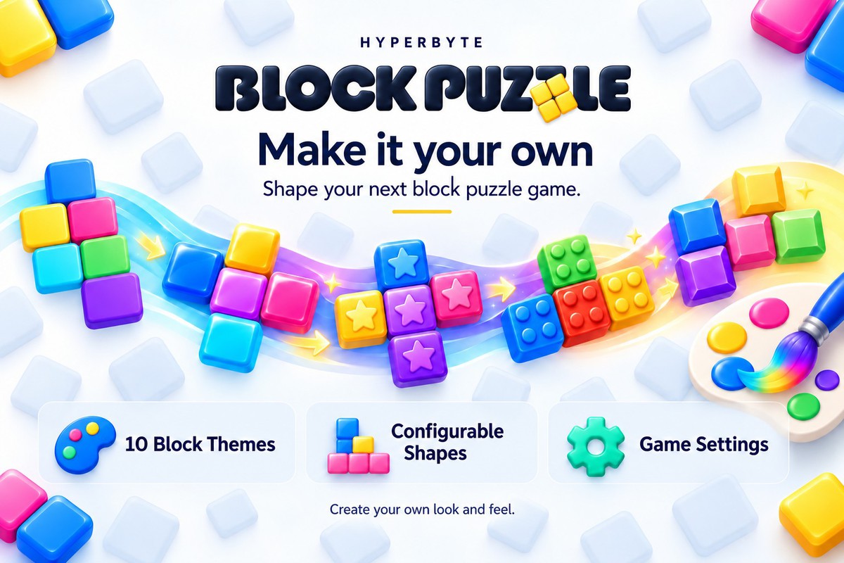 Block Puzzle Game Kit - Complete Mobile Puzzle Game