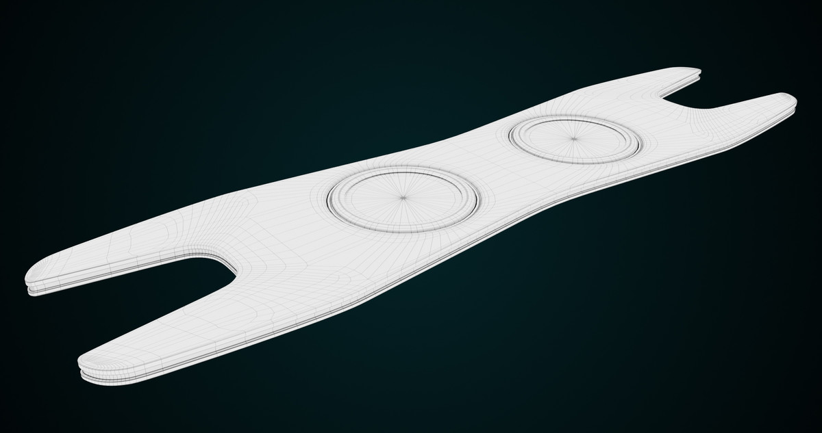 Sci-Fi Hoverboard 1 URP HDRP Textures
