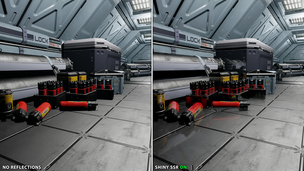 Shiny SSR 2 - Screen Space Reflections