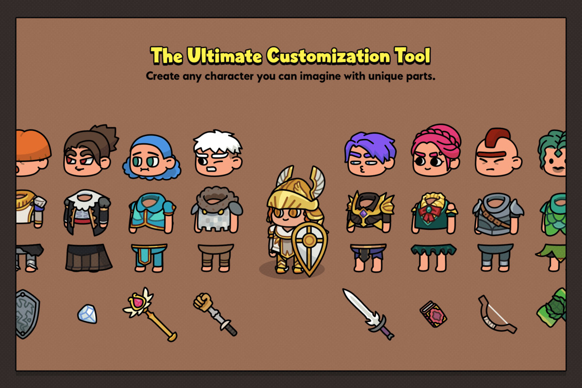 2D Art Maker - Fantasy Characters