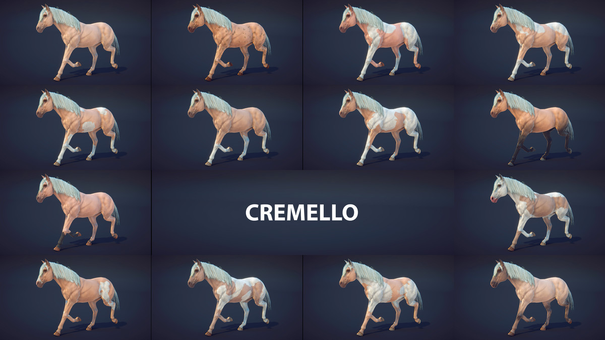 Horse Animset Pro 4 (140 Skin Add-on)