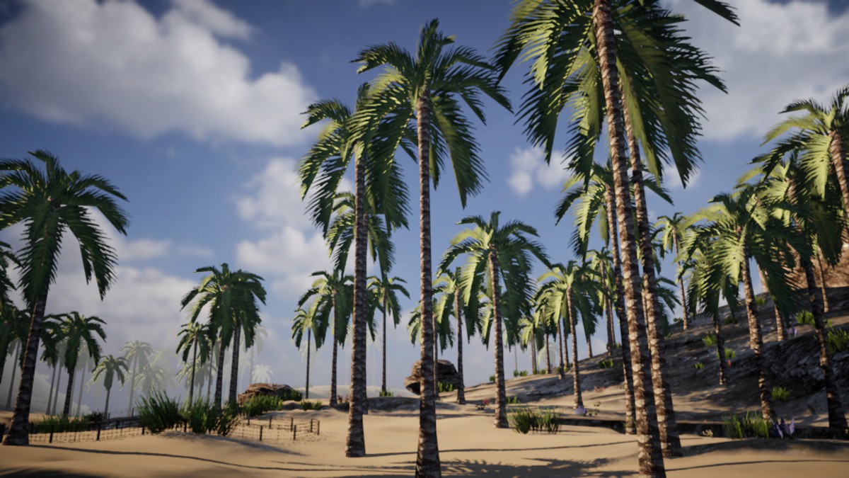 Mobile Palm Tree Bundle (for URP)