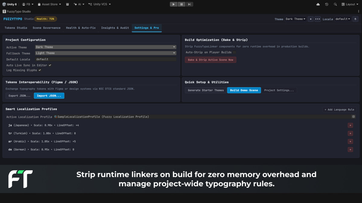 FuzzyTypo: Central Typography & Text Style Manager for TextMeshPro
