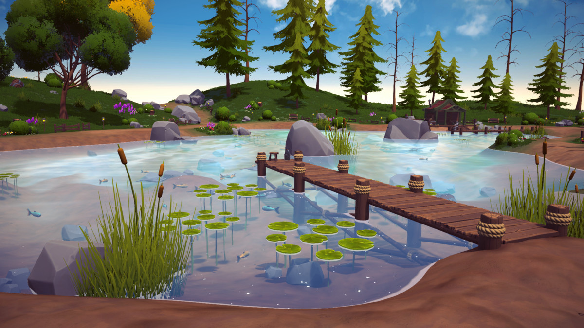 Lakeside–Stylized Nature Environment