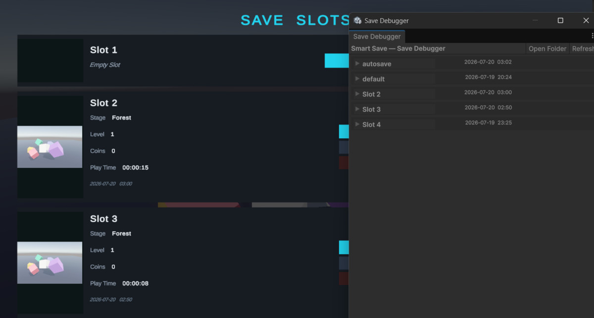 Smart Save System