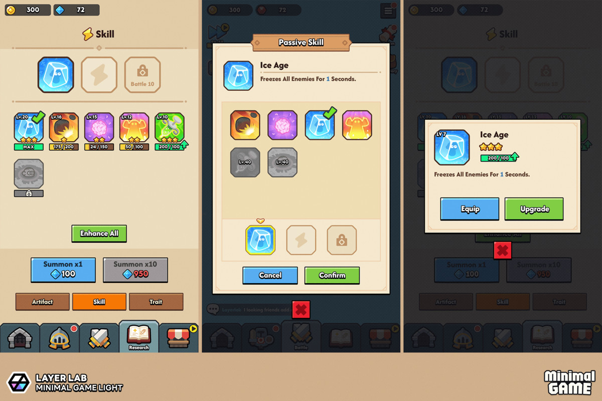 GUI Pro - Minimal Game Light