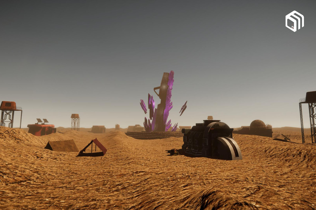 URP Desert Environment: Modular Outpost, Shelters, Props & VFX