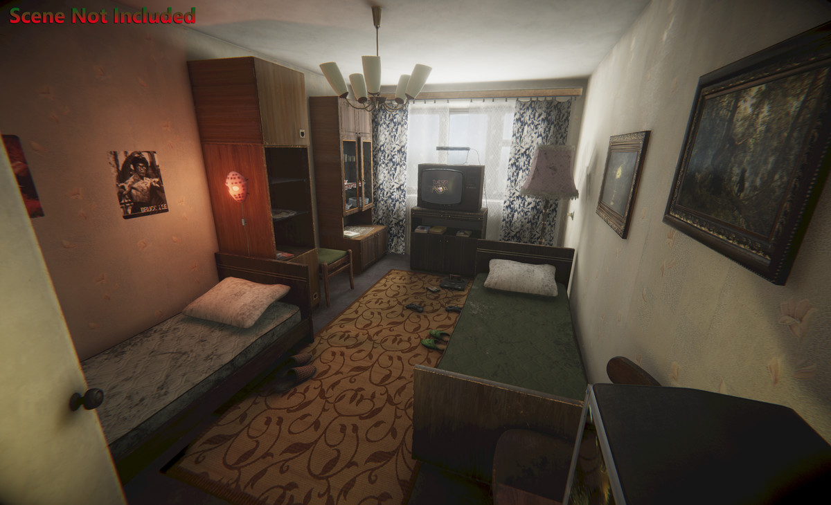 Old Interior Props Pack 3