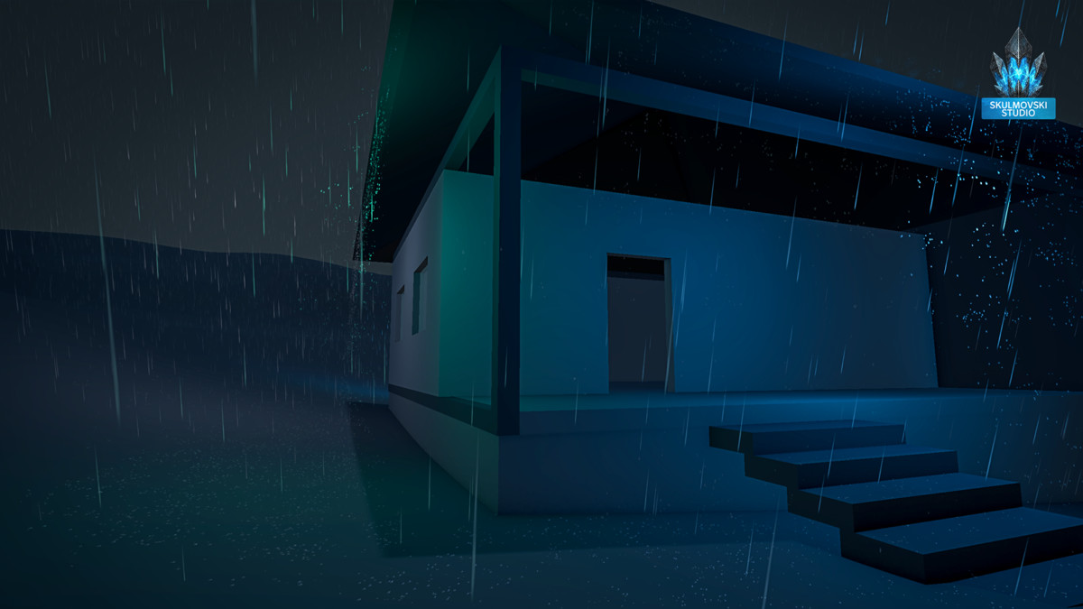 Rain VFX — SDF Collision & Surface Physics System