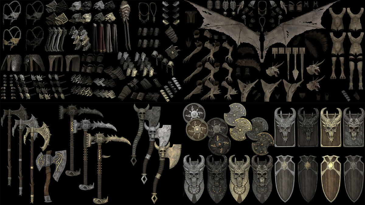 Ashen Brutal Warrior