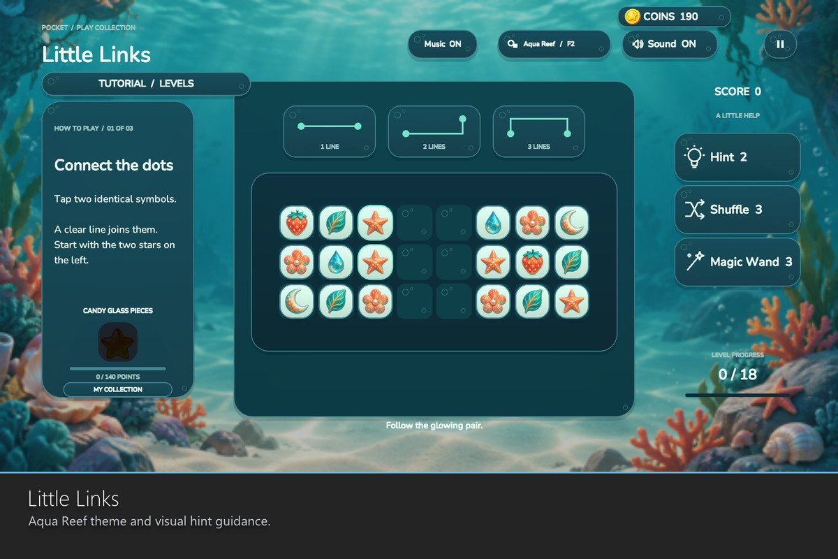 Pocket Puzzle Collection - 5 Games, 20 Themes