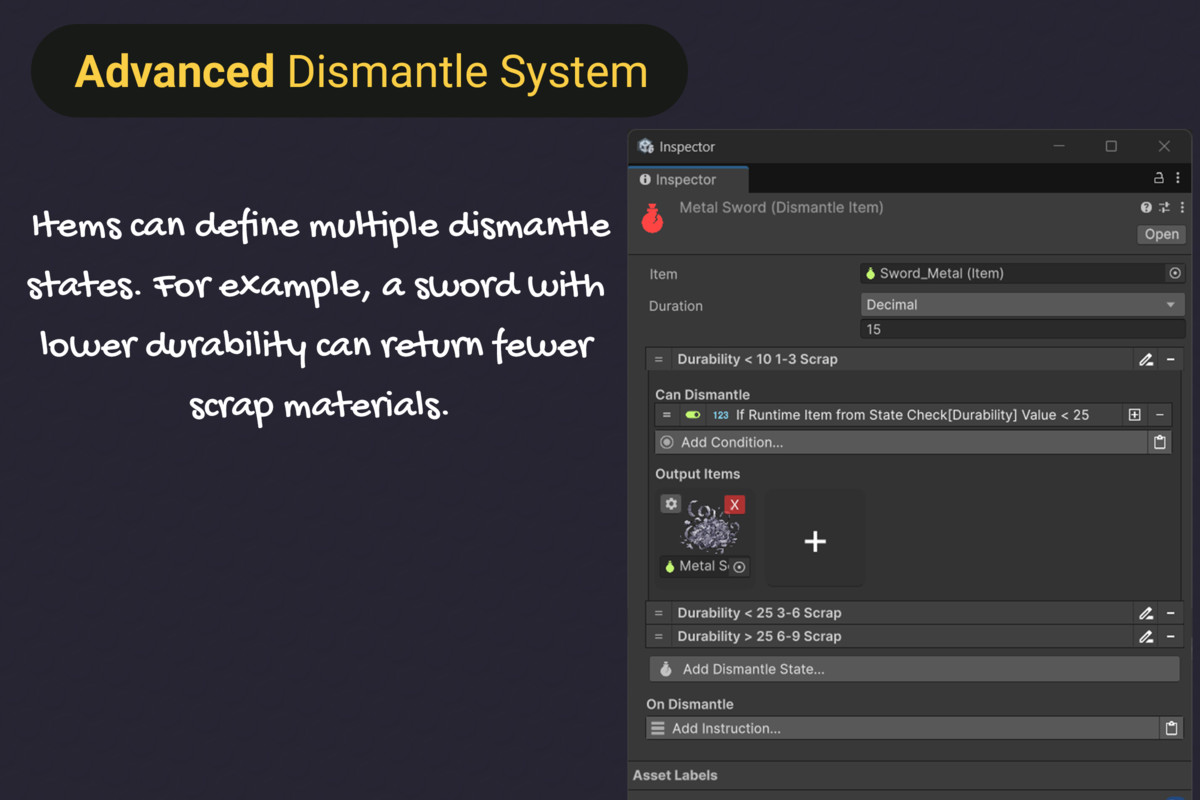 Inventory Extended | Game Creator 2