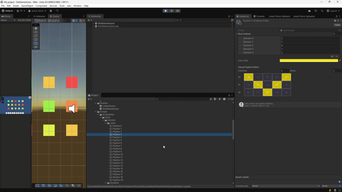 SlotFramework - Slot Machine Engine